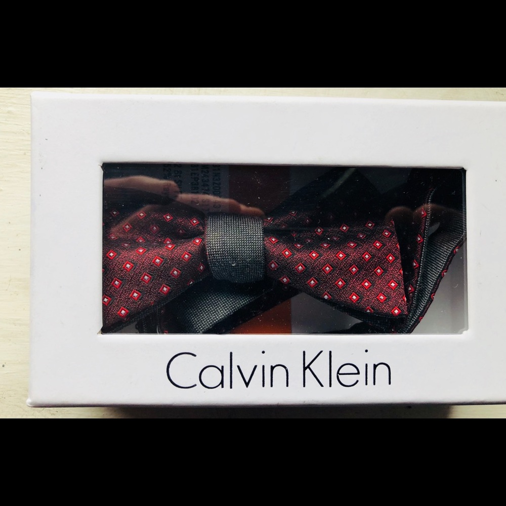 Calvin Klein Men’s Brand New Bow Tie With Tags